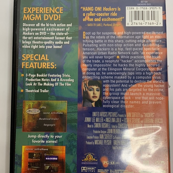 DVD Bundle | CULT CLASSICS | 6 DVDS Hackers Reservoir Dogs Clockwork Orange KIDS - Picture 13 of 14